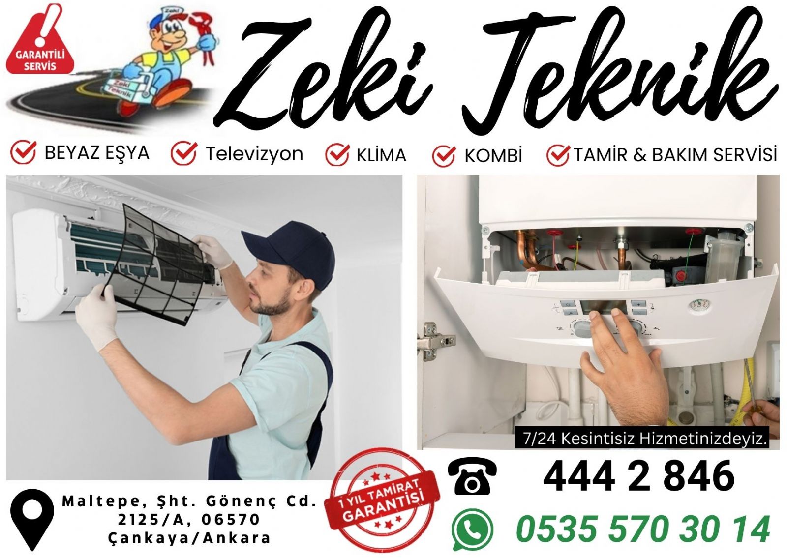 Çankaya Baymak Kombi Servisi